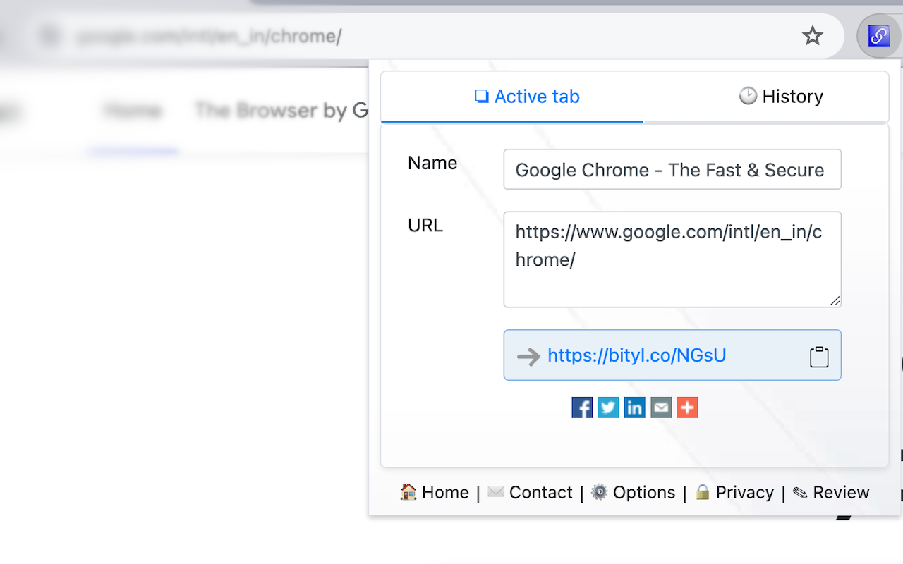Best URL Shortener chrome谷歌浏览器插件_扩展第3张截图