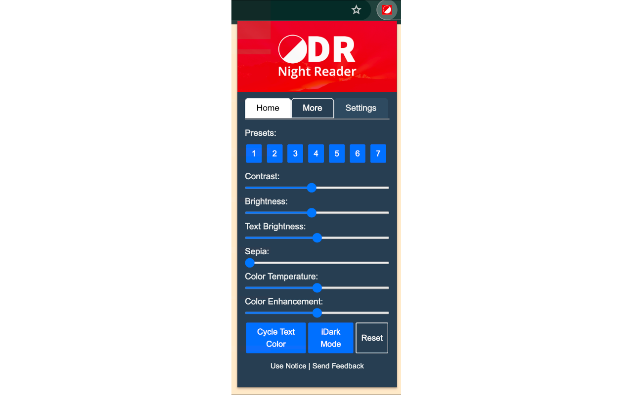 Dark Read chrome谷歌浏览器插件_扩展第5张截图