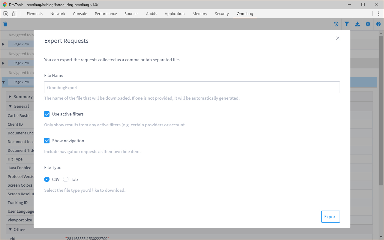 Omnibug chrome谷歌浏览器插件_扩展第2张截图