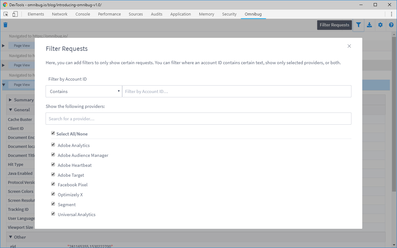 Omnibug chrome谷歌浏览器插件_扩展第3张截图