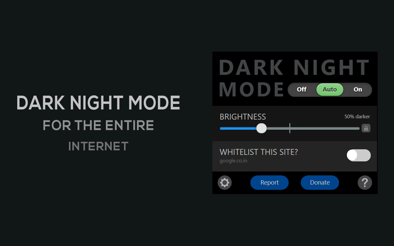 Dark Night Mode chrome谷歌浏览器插件_扩展第2张截图