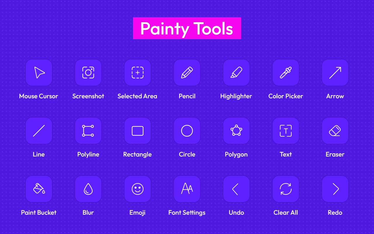 Paint Tool by Painty chrome谷歌浏览器插件_扩展第1张截图
