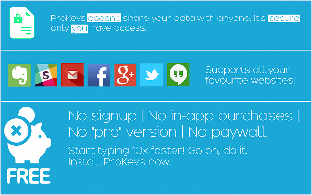 ProKeys chrome谷歌浏览器插件_扩展第2张截图