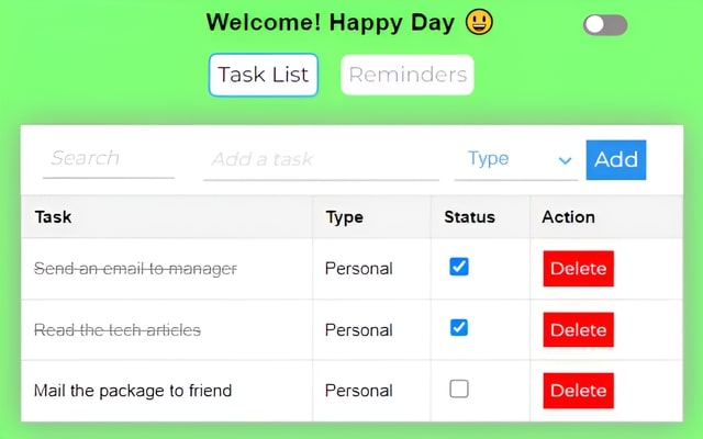 Happy Reminder chrome谷歌浏览器插件_扩展第4张截图