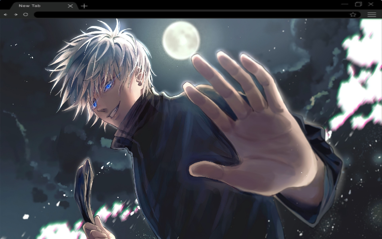 Satoru Gojo Wallpaper chrome谷歌浏览器插件_扩展第2张截图