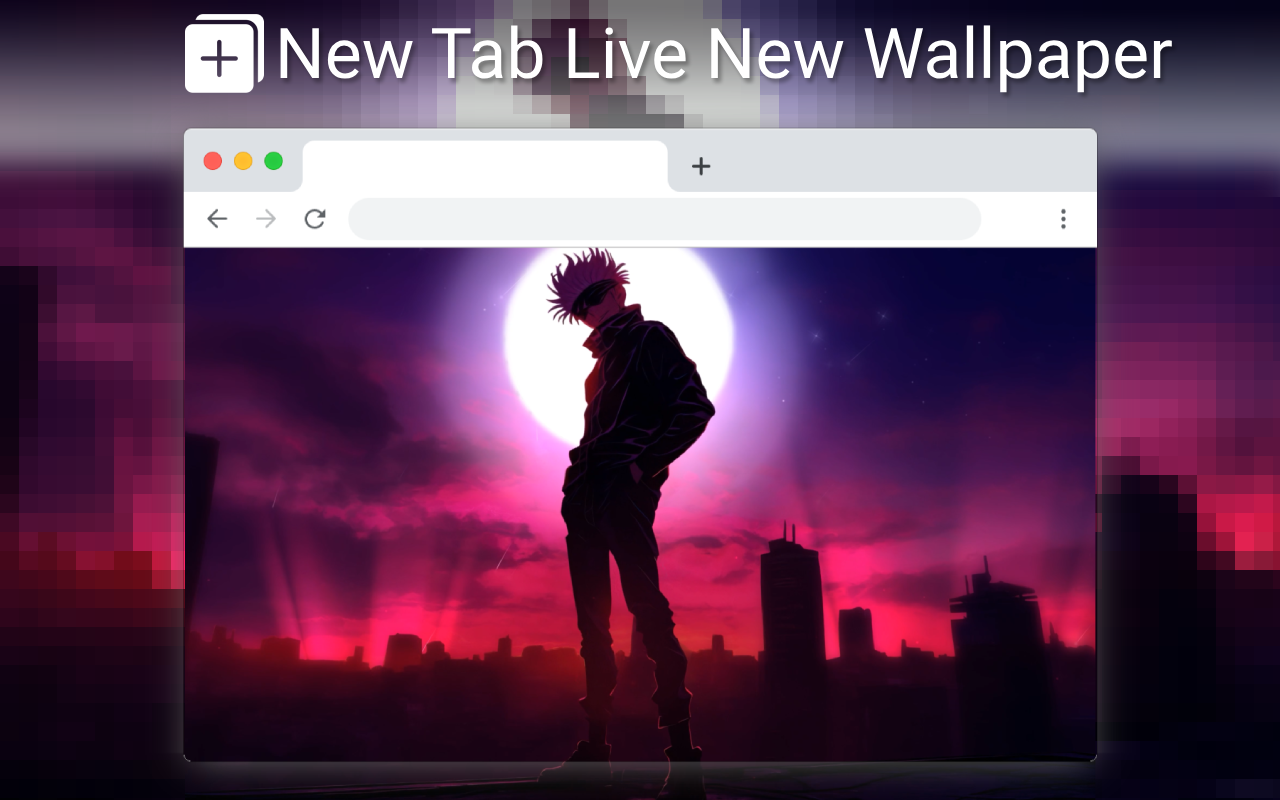 Gojo Moonlight Stars Jujutsu Kaisen Gameograf chrome谷歌浏览器插件_扩展第2张截图