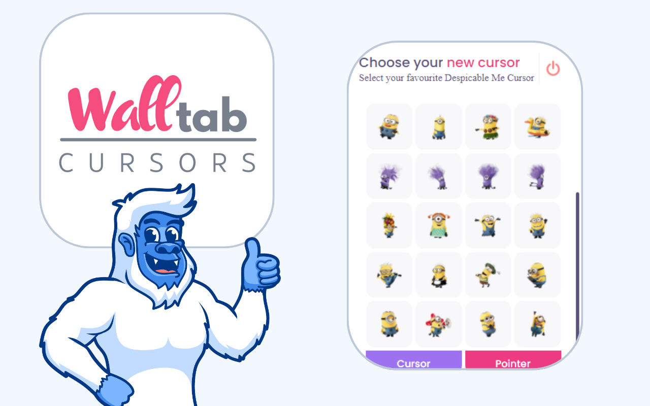 Despicable Me Cursor chrome谷歌浏览器插件_扩展第3张截图