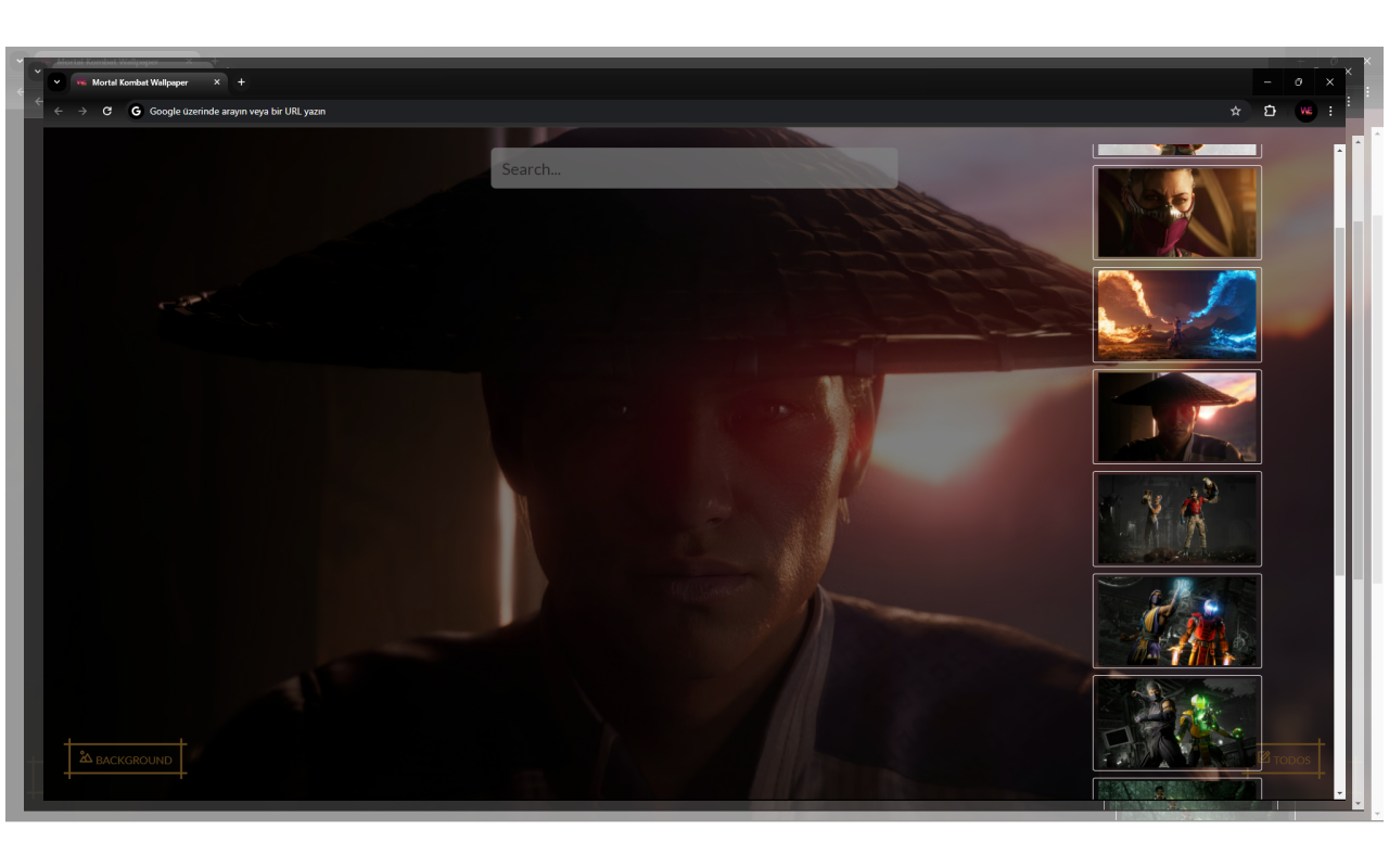 Mortal Kombat New Tab chrome谷歌浏览器插件_扩展第2张截图
