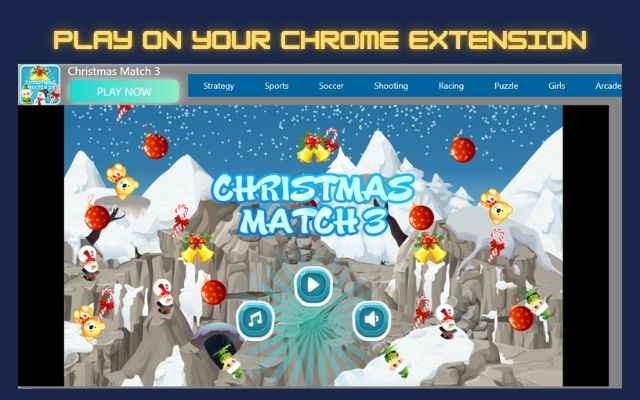 Play Christmas Match 3 Online chrome谷歌浏览器插件_扩展第1张截图