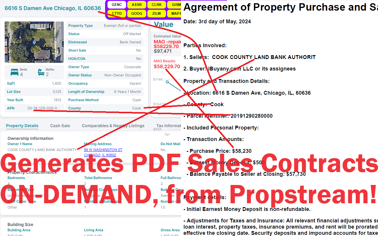 ComputeLinks, Propstream Tools chrome谷歌浏览器插件_扩展第5张截图