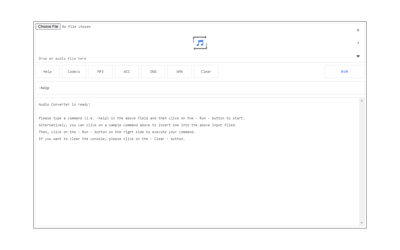 Audio Converter chrome谷歌浏览器插件_扩展第1张截图
