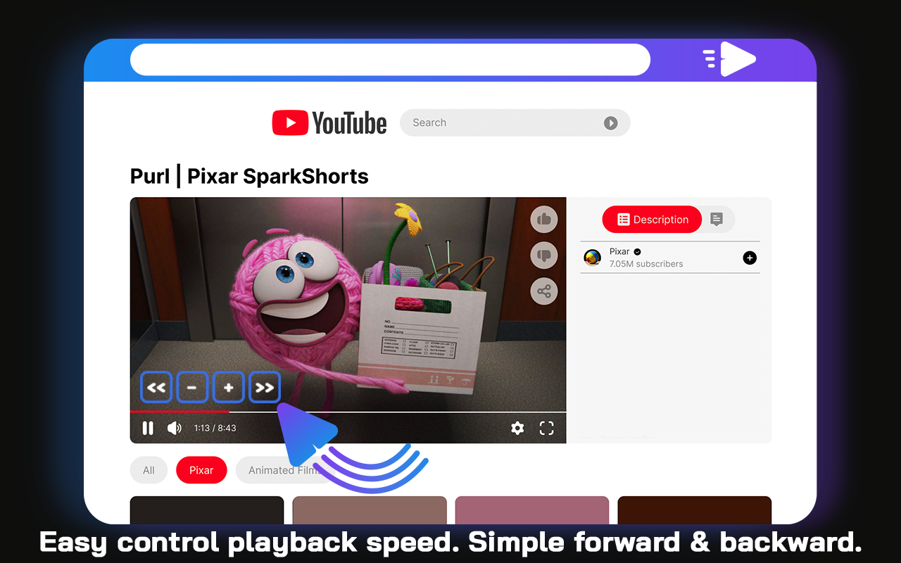 Video Speed Up Controller for Chrome ⏩ chrome谷歌浏览器插件_扩展第3张截图