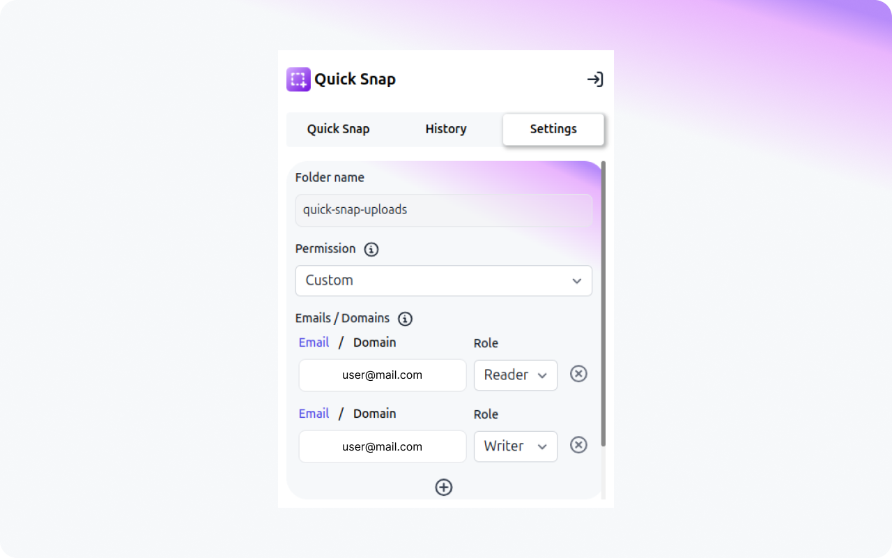 Quick Snap chrome谷歌浏览器插件_扩展第1张截图