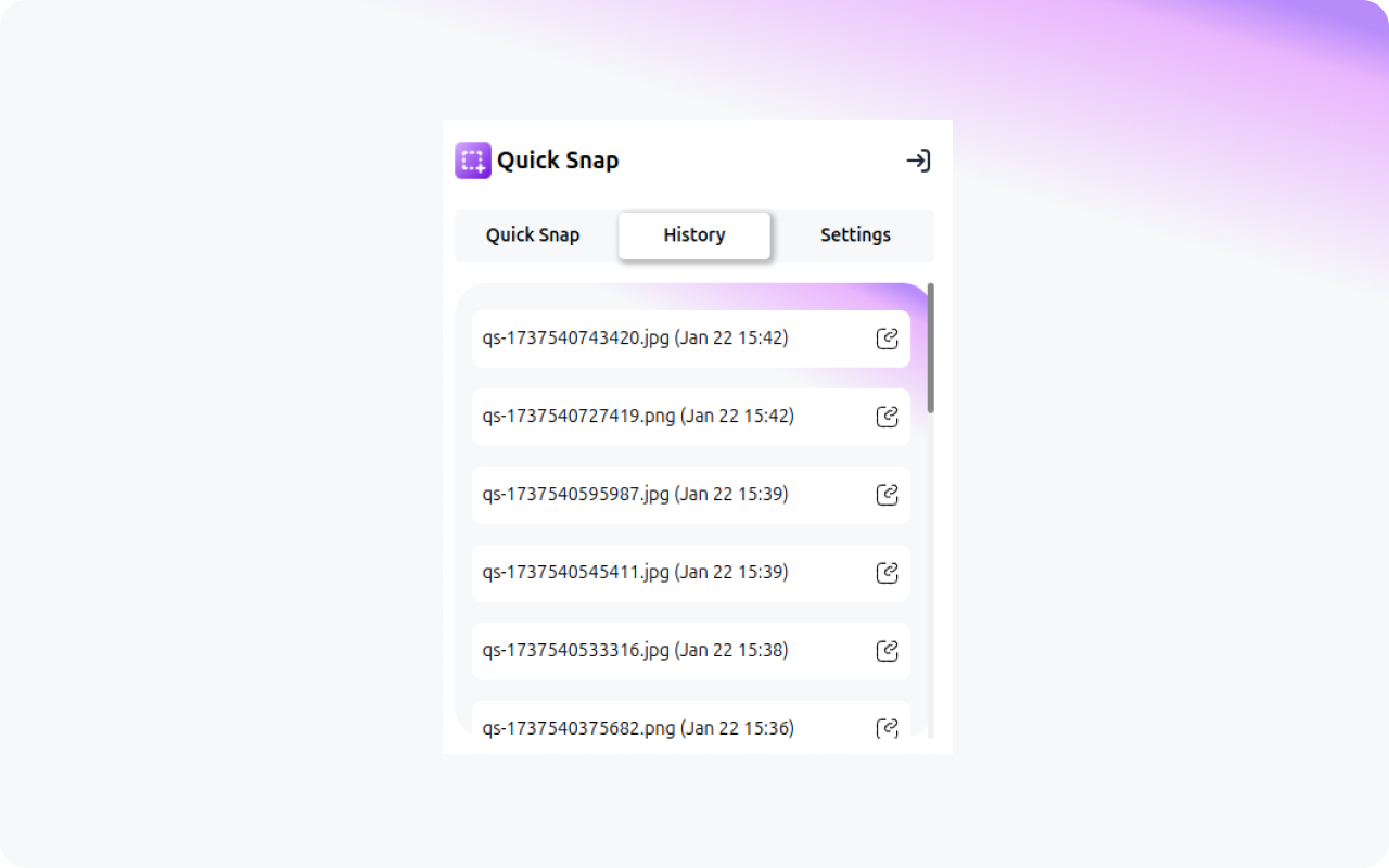 Quick Snap chrome谷歌浏览器插件_扩展第3张截图