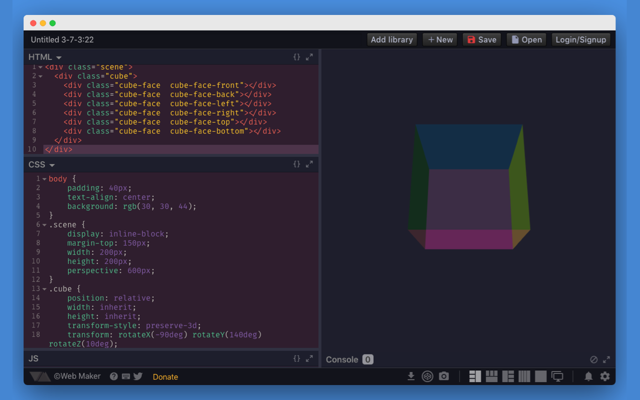 Web Maker chrome谷歌浏览器插件_扩展第2张截图