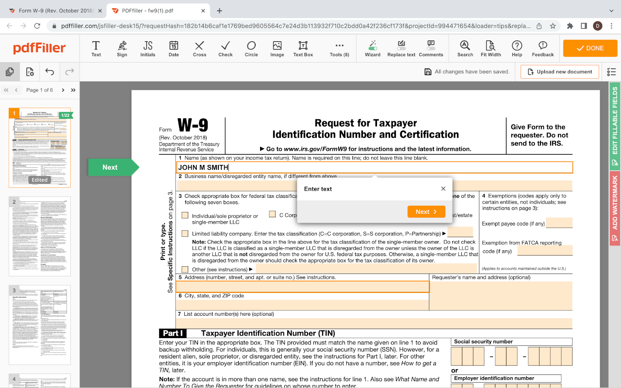 PDF Editor for Chrome:Edit, Fill, Sign, Print chrome谷歌浏览器插件_扩展第2张截图