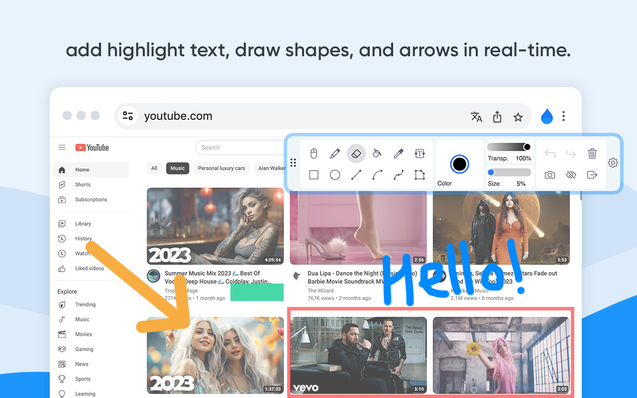 网络绘画 - 页标记和编辑器 chrome谷歌浏览器插件_扩展第3张截图