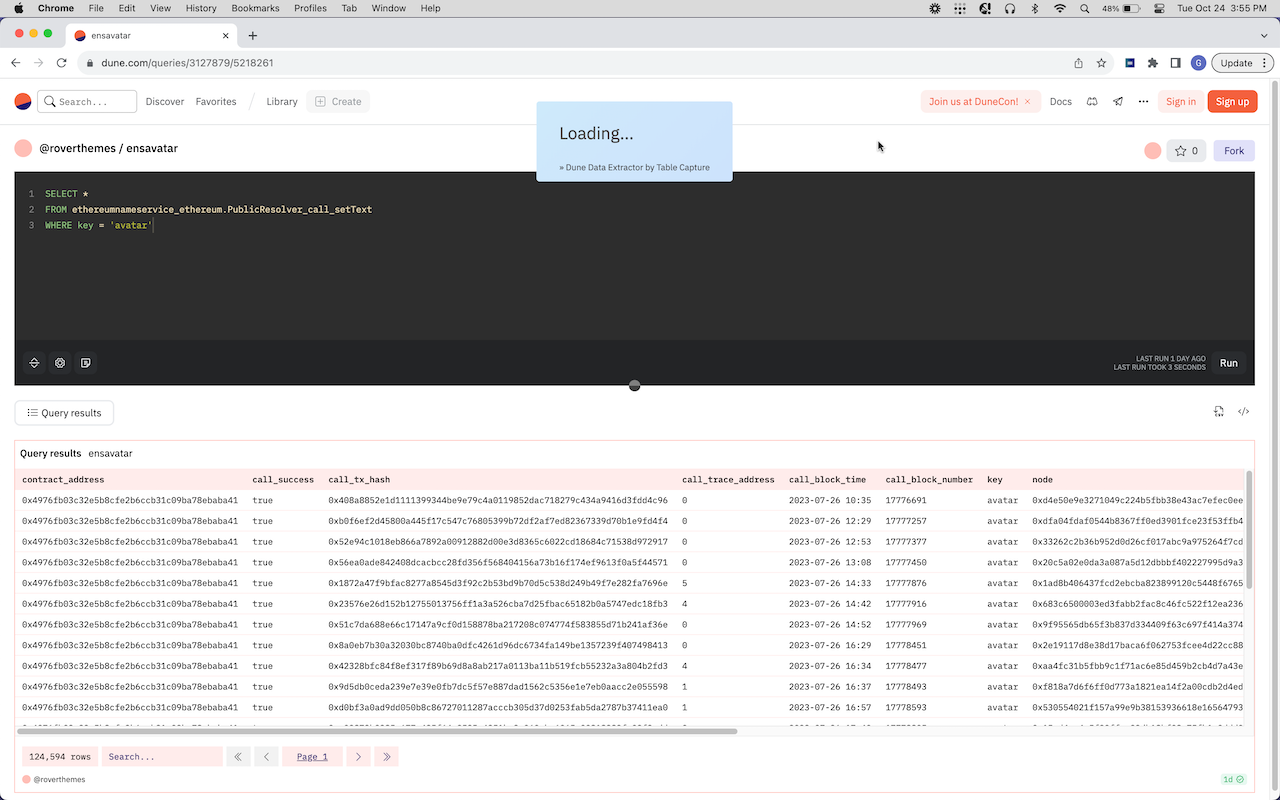 Dune Data Extractor by Table Capture chrome谷歌浏览器插件_扩展第2张截图