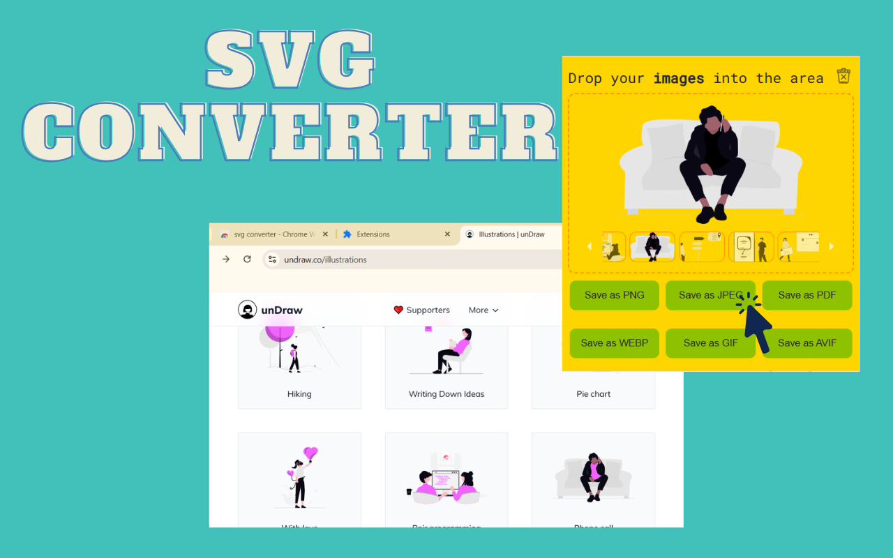 svg 转换器 chrome谷歌浏览器插件_扩展第1张截图