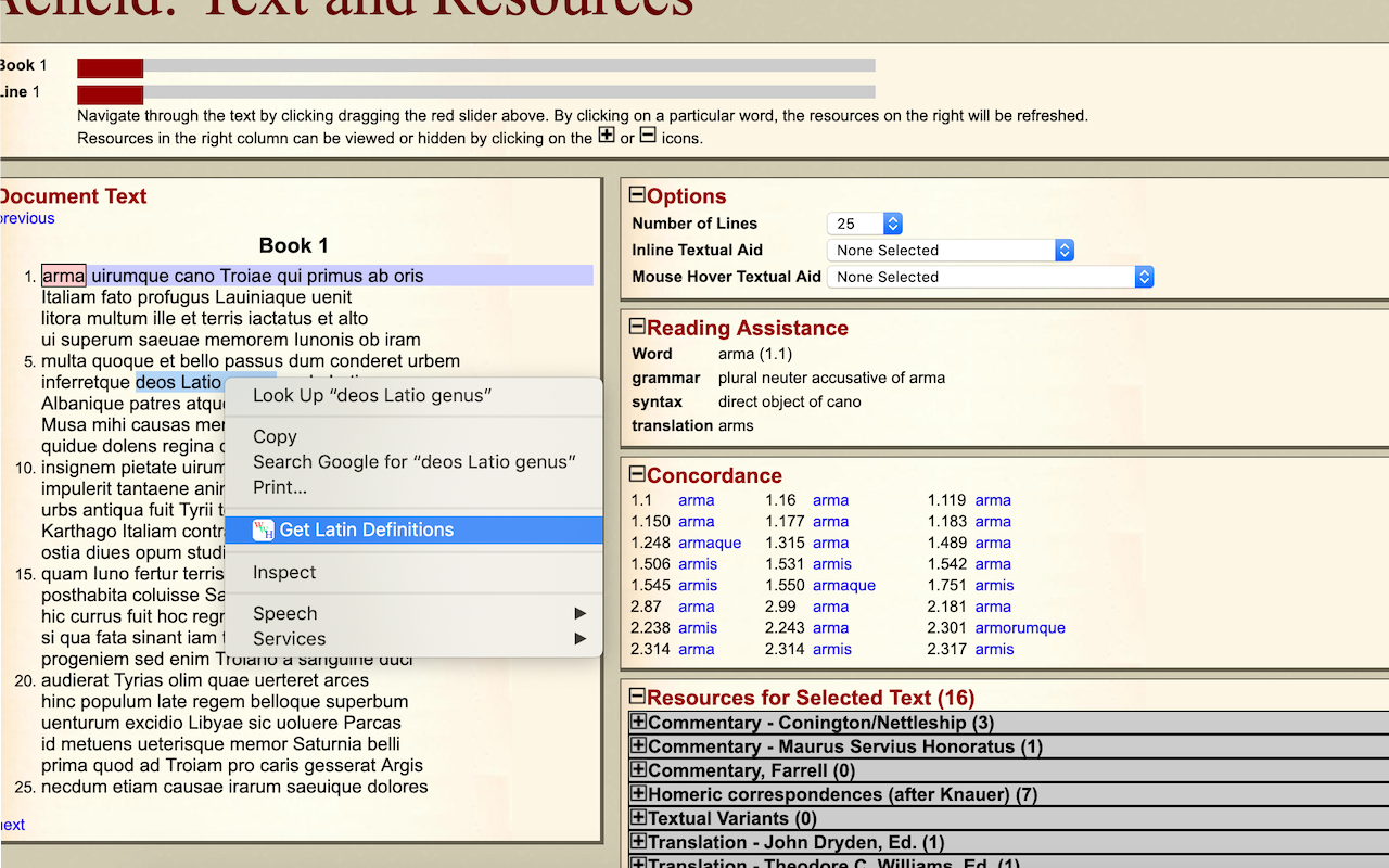 Whitaker's Words Helper chrome谷歌浏览器插件_扩展第2张截图