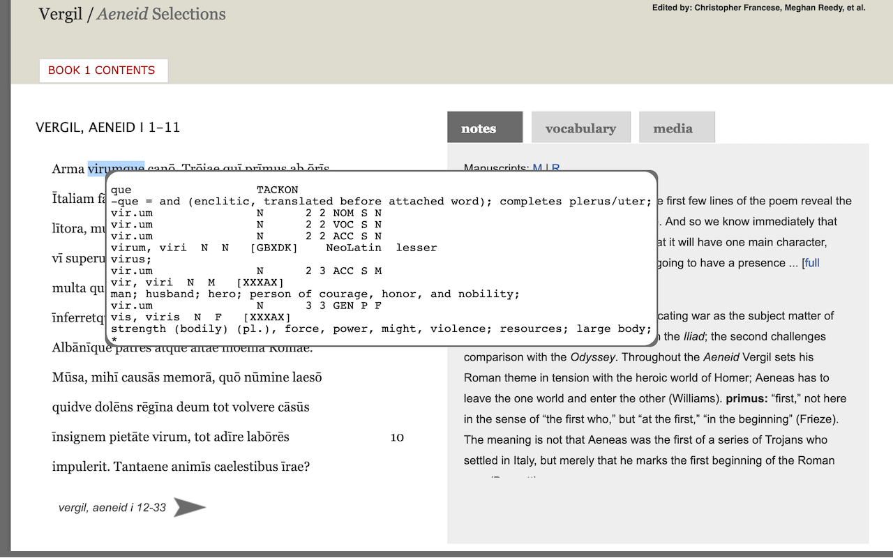 Whitaker's Words Helper chrome谷歌浏览器插件_扩展第3张截图