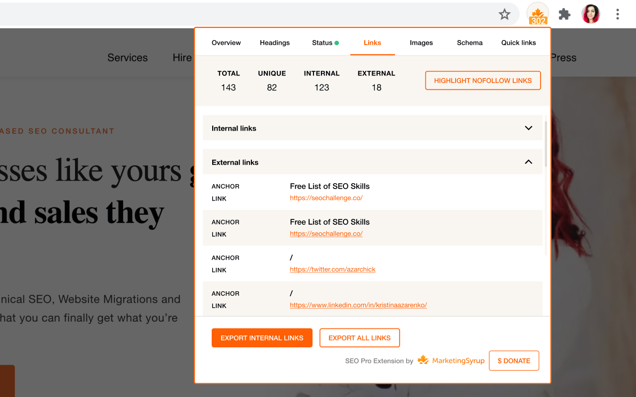 SEO Pro Extension chrome谷歌浏览器插件_扩展第3张截图
