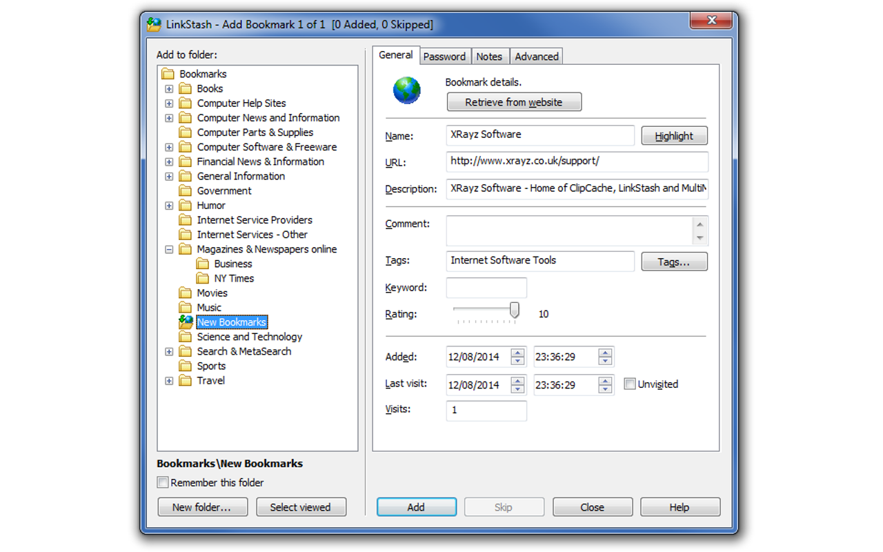 LinkStash Bookmark Manager chrome谷歌浏览器插件_扩展第2张截图