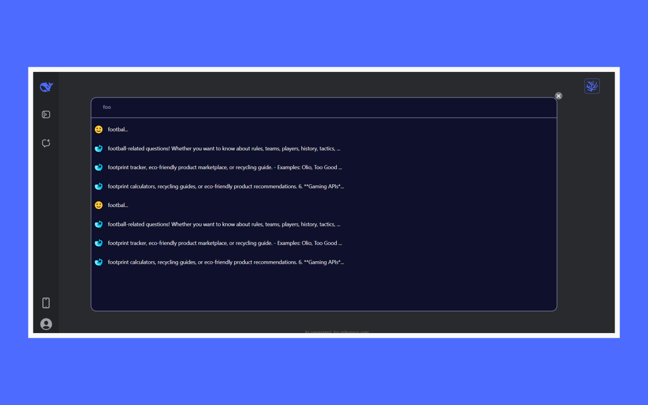 DeepSeek Conversations History Search chrome谷歌浏览器插件_扩展第1张截图