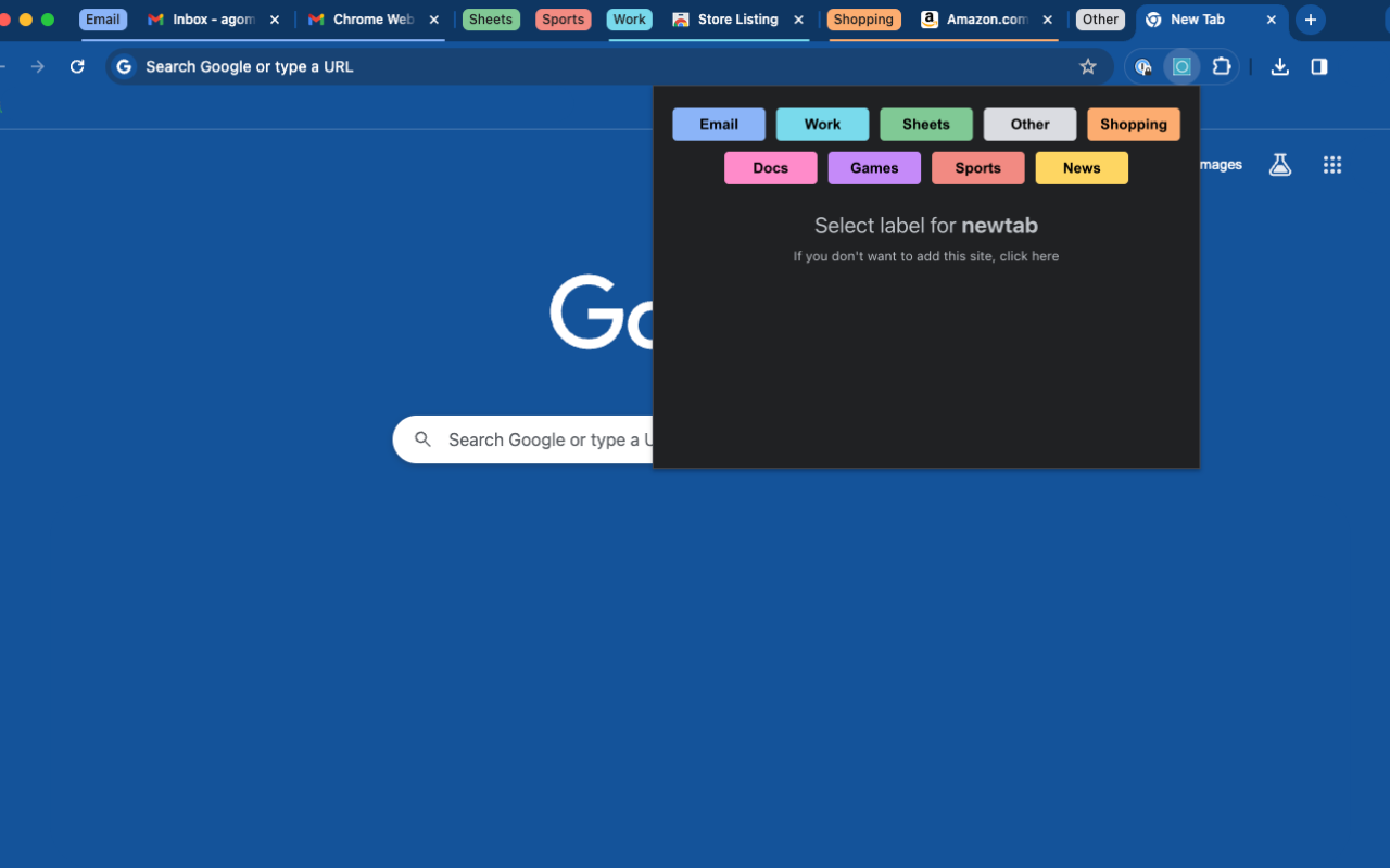 Automatically Group Tabs chrome谷歌浏览器插件_扩展第2张截图