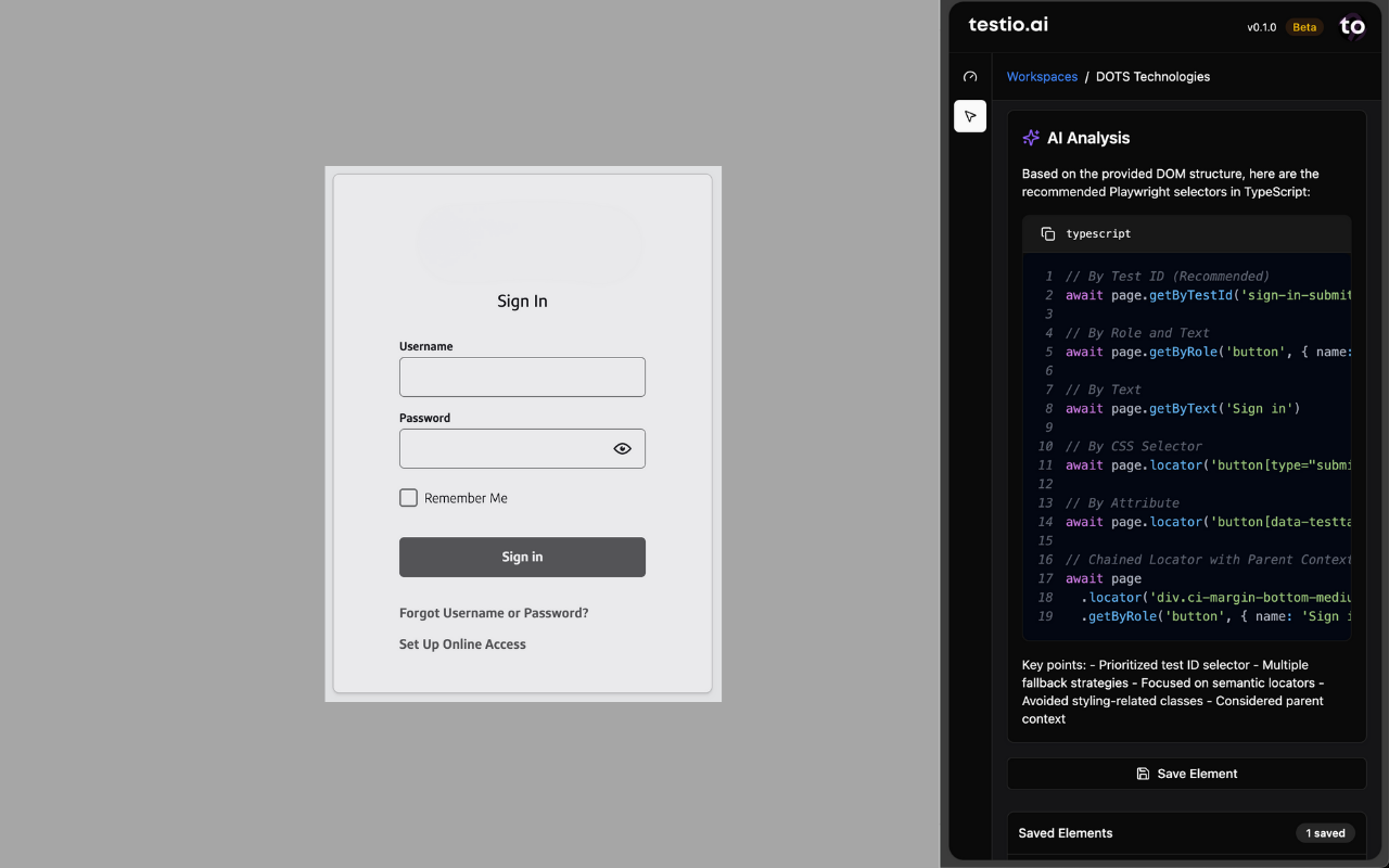 Testio AI chrome谷歌浏览器插件_扩展第5张截图