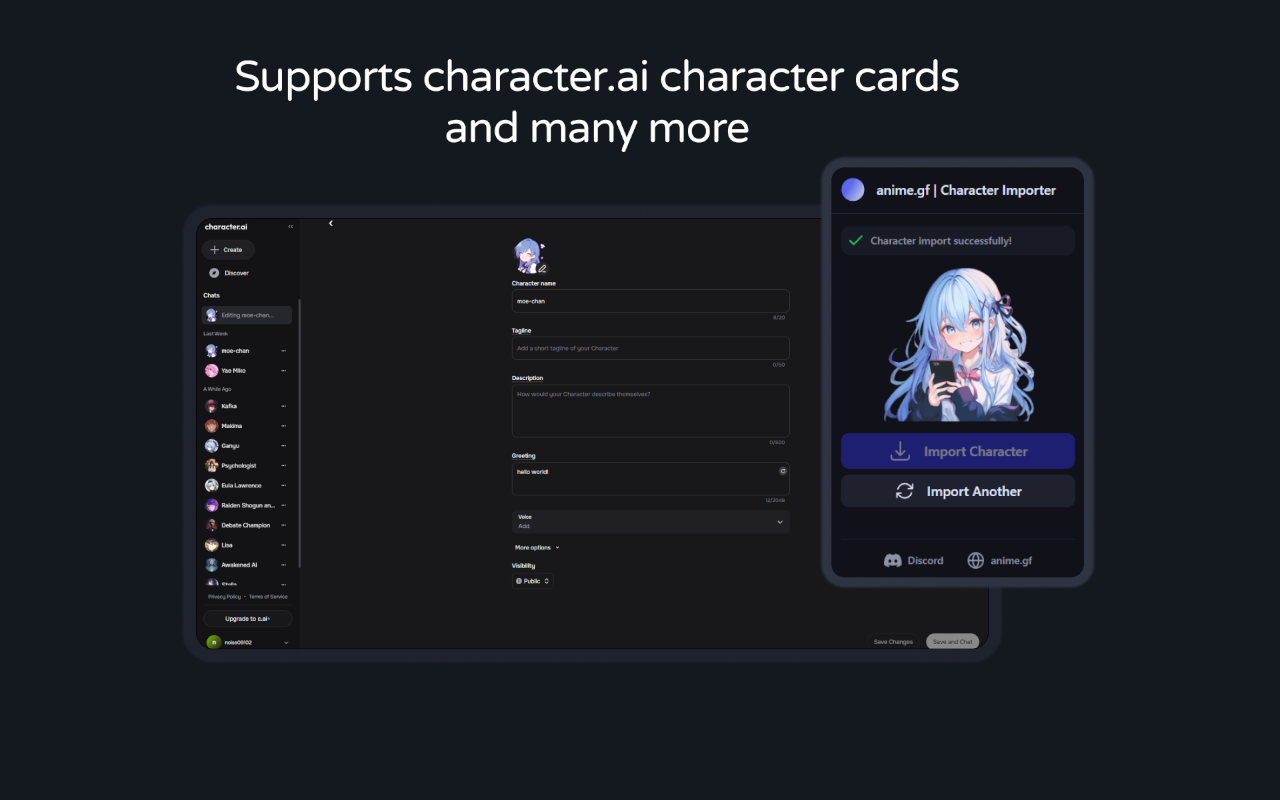anime.gf | Character Importer chrome谷歌浏览器插件_扩展第2张截图