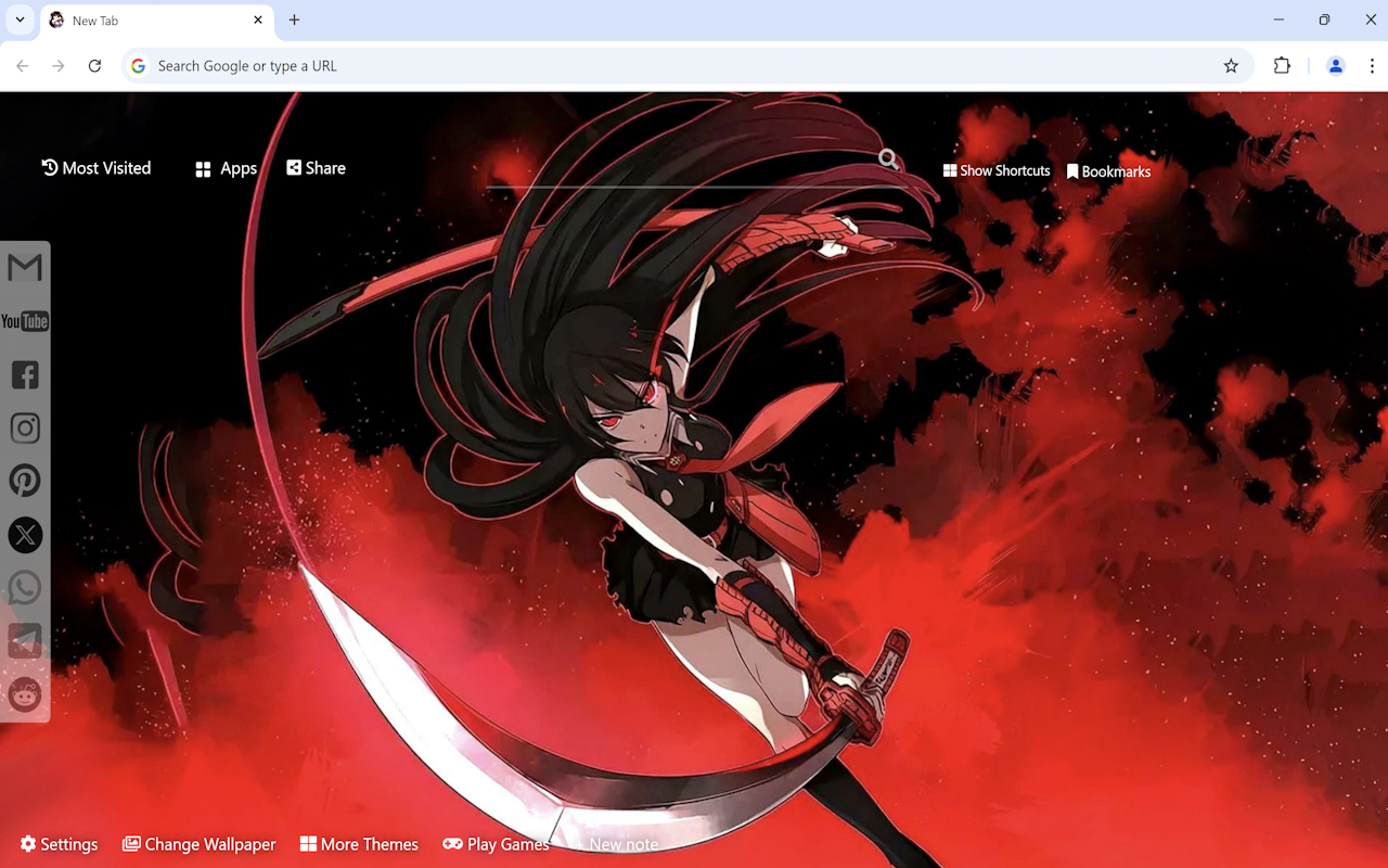 Akame ga Kill! Wallpaper chrome谷歌浏览器插件_扩展第1张截图