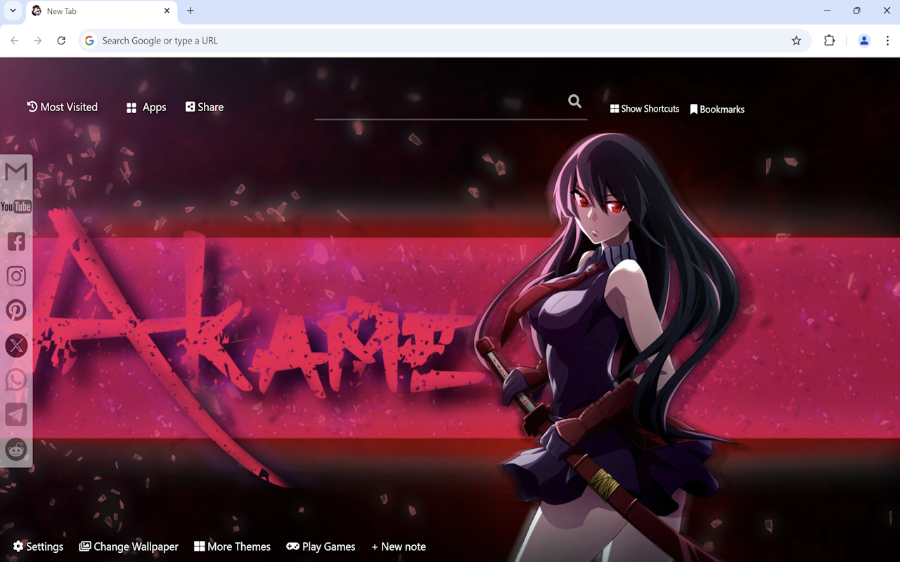 Akame ga Kill! Wallpaper chrome谷歌浏览器插件_扩展第2张截图