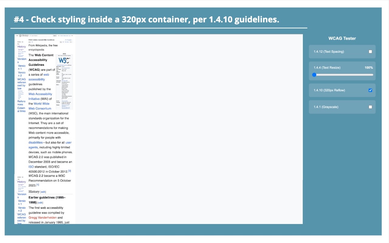 WCAG 2.1 Accessibility 1.4 Text and Contrast Testing and Checking Tool chrome谷歌浏览器插件_扩展第4张截图