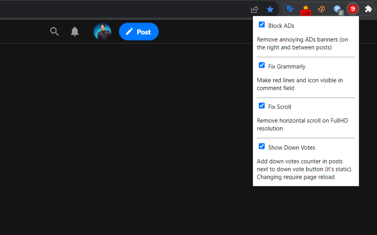 9GAG Customizer chrome谷歌浏览器插件_扩展第2张截图