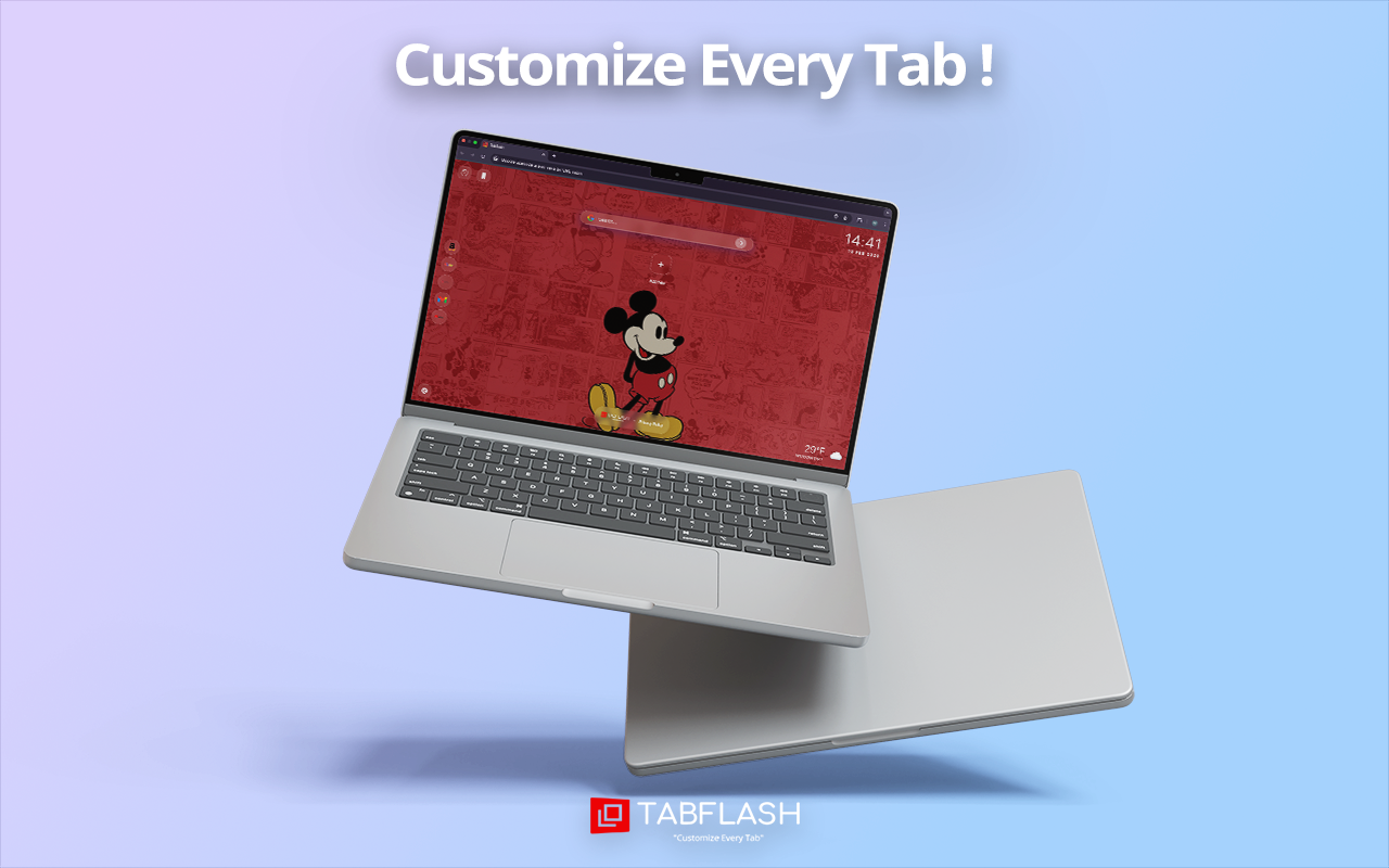 米老鼠壁纸 - Mickey Mouse laptop wallpaper chrome谷歌浏览器插件_扩展第2张截图