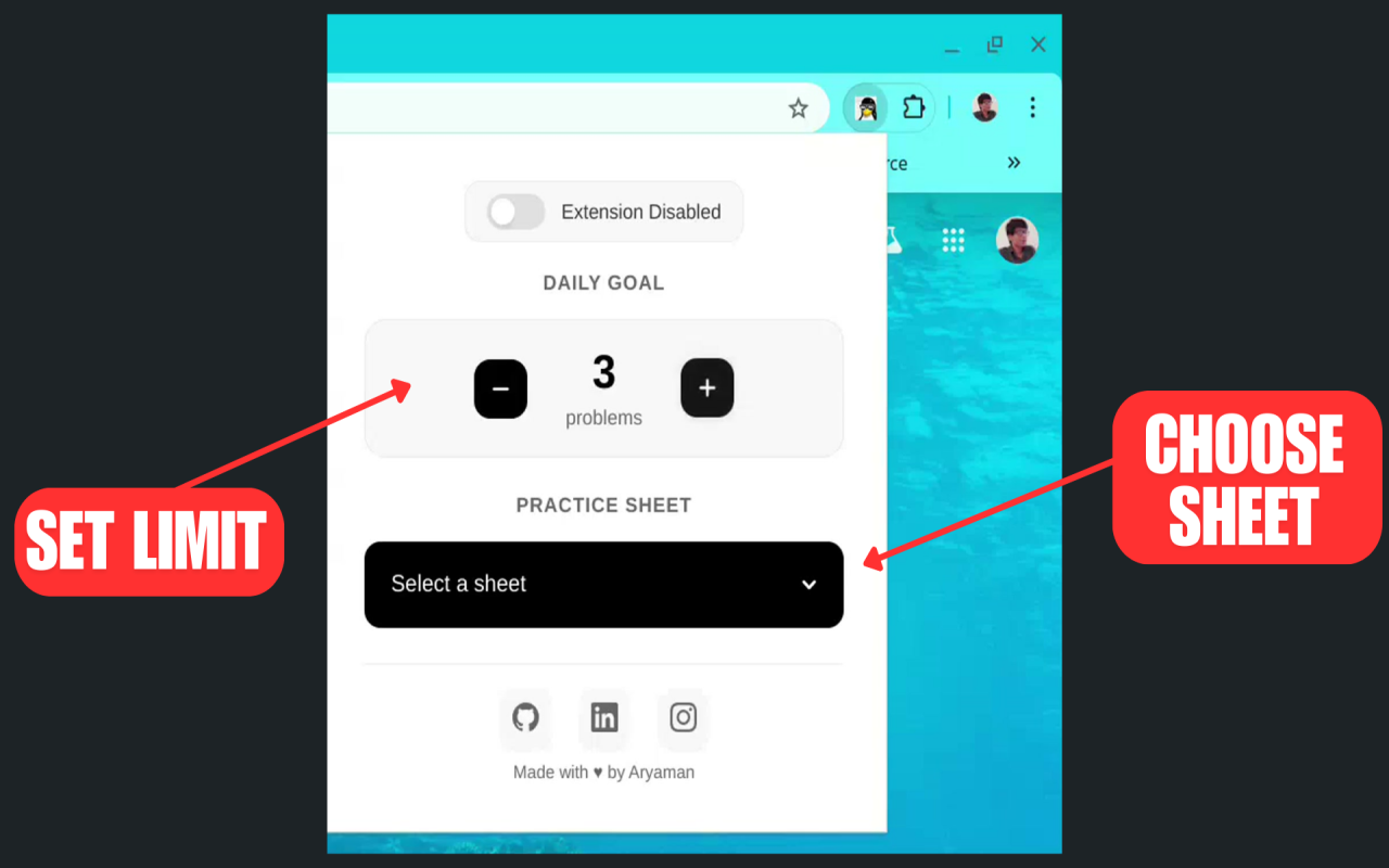 LeetCode GFG DSA Practice chrome谷歌浏览器插件_扩展第1张截图