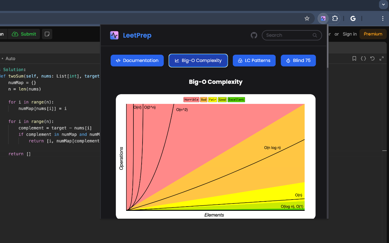 LeetPrep chrome谷歌浏览器插件_扩展第4张截图
