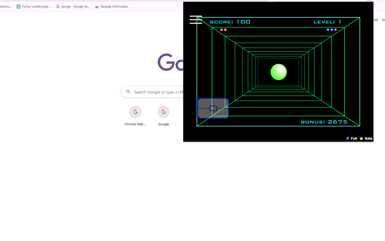 Curveball 3D - 未屏蔽和免费 chrome谷歌浏览器插件_扩展第1张截图