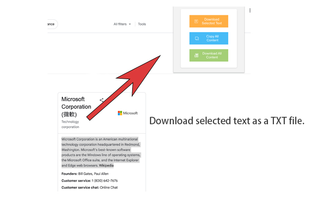 TextSaver chrome谷歌浏览器插件_扩展第1张截图