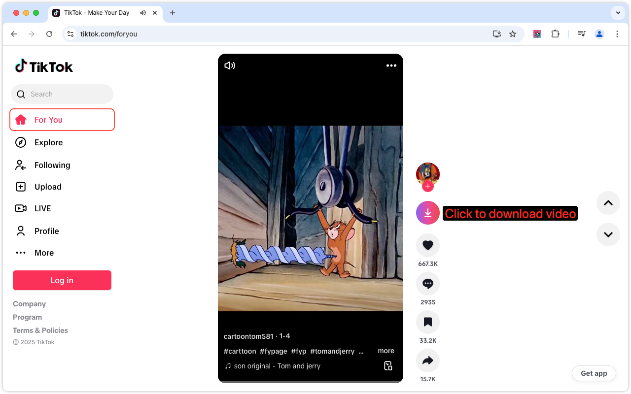 TikTok下载器 chrome谷歌浏览器插件_扩展第1张截图