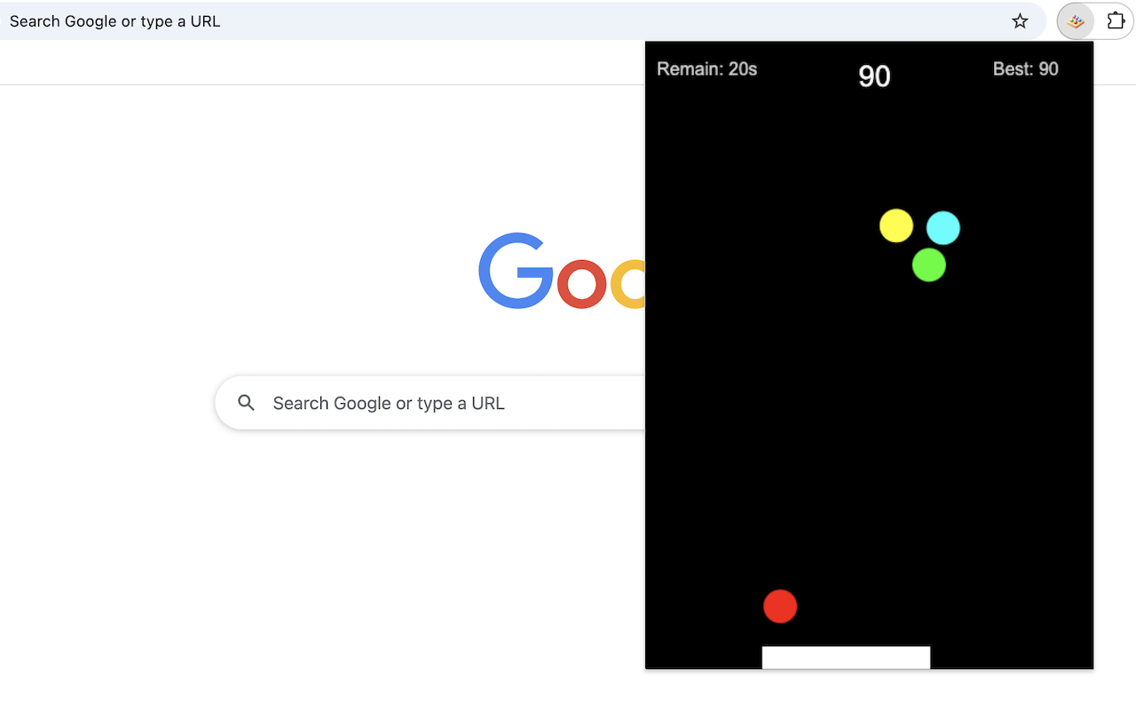 Ball Bouncer Game chrome谷歌浏览器插件_扩展第1张截图