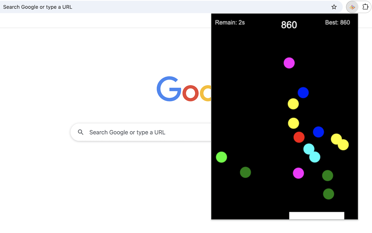 Ball Bouncer Game chrome谷歌浏览器插件_扩展第5张截图