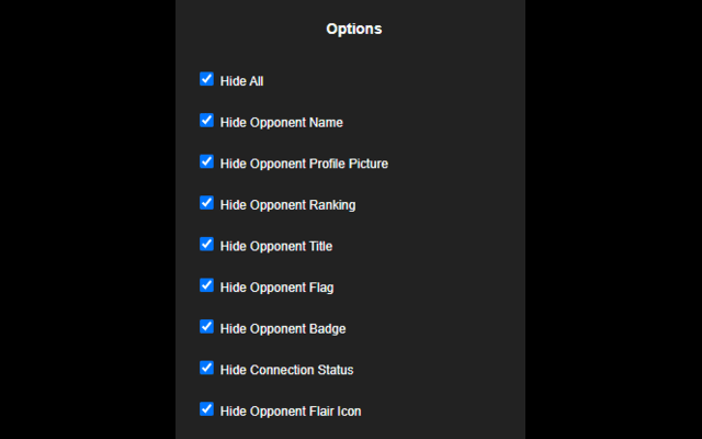 Chess Hide Ranking Chess.com chrome谷歌浏览器插件_扩展第2张截图
