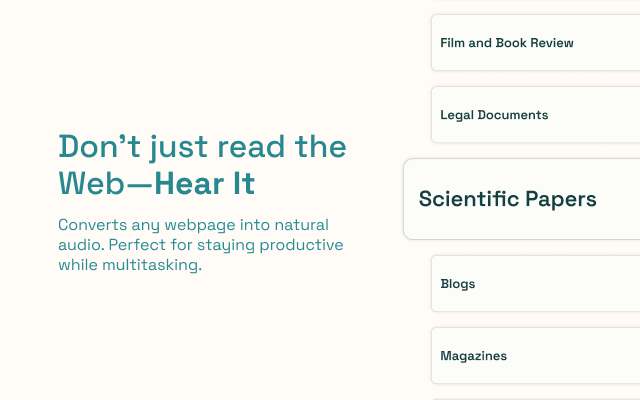 Waves: Text-to-Speech Voice Reader chrome谷歌浏览器插件_扩展第4张截图
