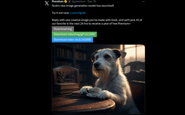 Twitter/X Media One-Click Download chrome谷歌浏览器插件_扩展第1张截图