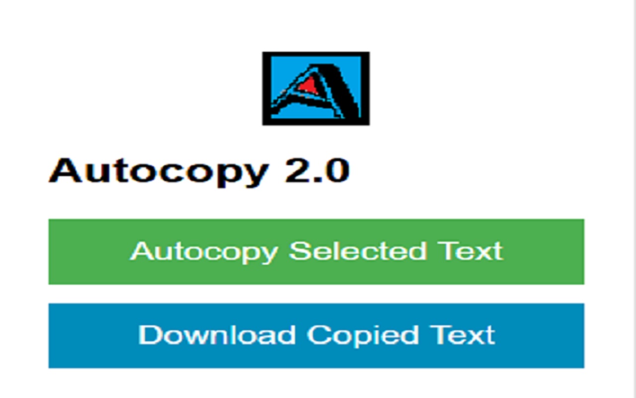 Autocopy 2.0 chrome谷歌浏览器插件_扩展第2张截图