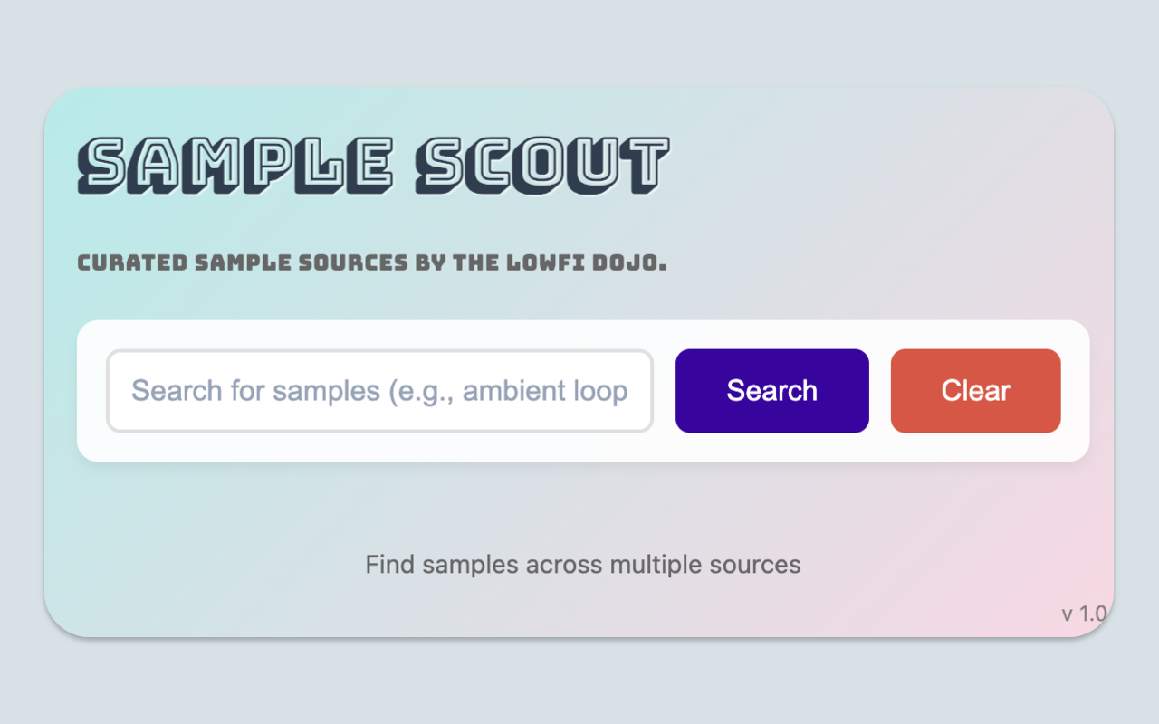 Sample Scout chrome谷歌浏览器插件_扩展第2张截图