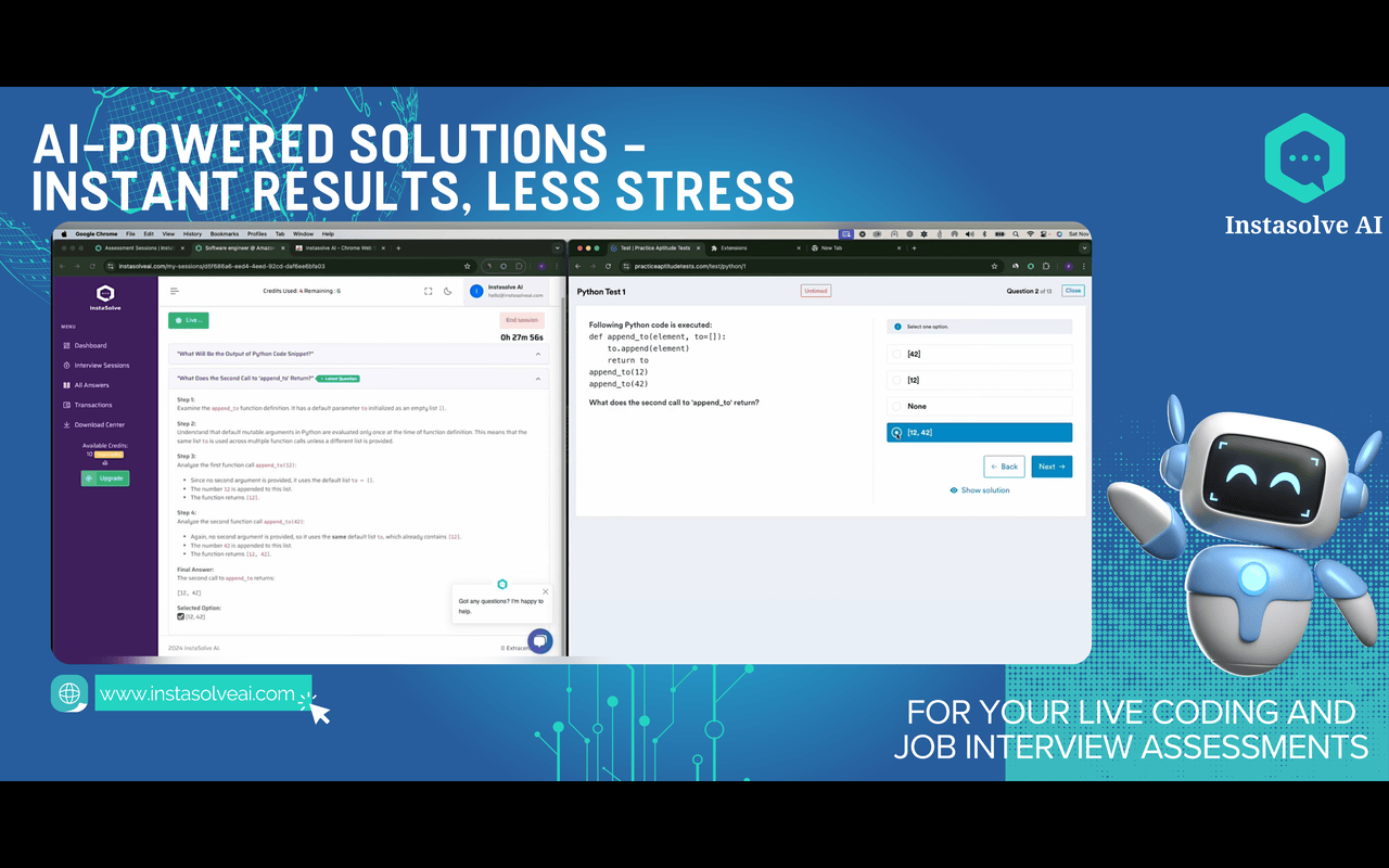 Instasolve AI chrome谷歌浏览器插件_扩展第2张截图