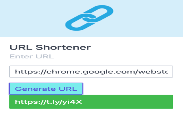 URL Shortener chrome谷歌浏览器插件_扩展第1张截图